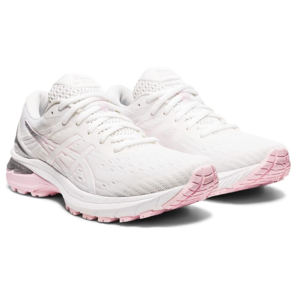 ASICS GT-2000 9 Women's Running Shoes White/Pink Salt Size 6 M